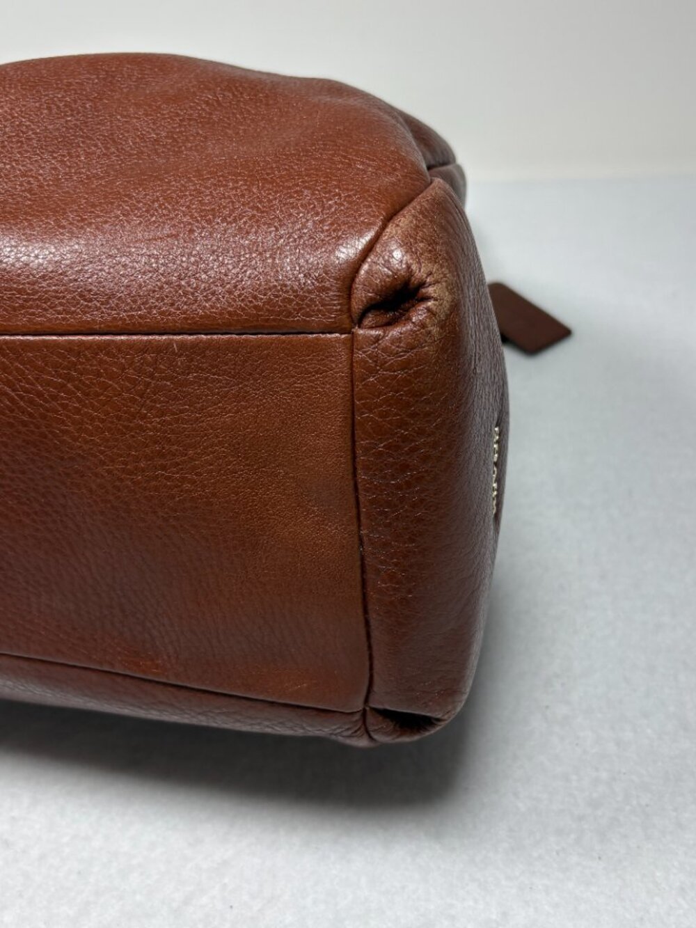 COACH Chestnut Leather Madison Phoebe Triple Compartment Shoulder Hobo Chic Bag - Picture 4 of 14